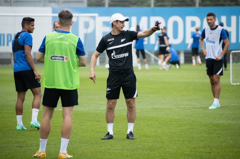 Первые «Газпром»-тренировочные сборы «Зенита»: 24 июня, утреняя тренировка