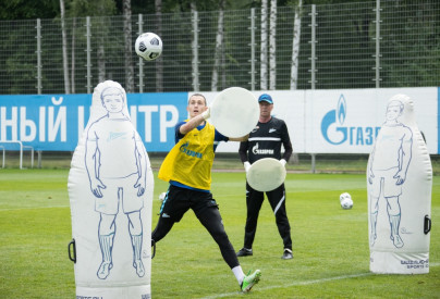 Первые «Газпром»-тренировочные сборы «Зенита»: 24 июня, утреняя тренировка