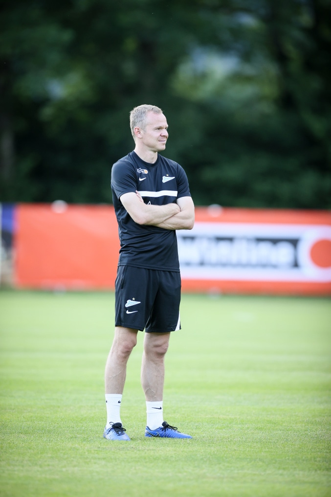 «Газпром» — тренировочные сборы в Австрии: 29 июня, вечерняя тренировка