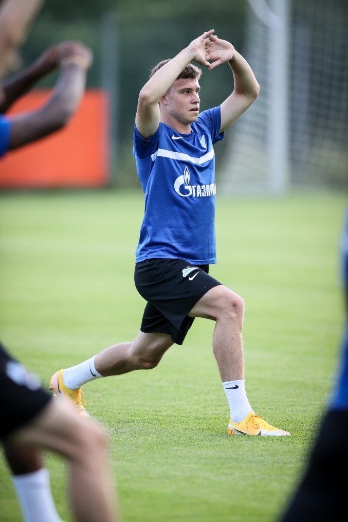 «Газпром» — тренировочные сборы в Австрии: 29 июня, вечерняя тренировка