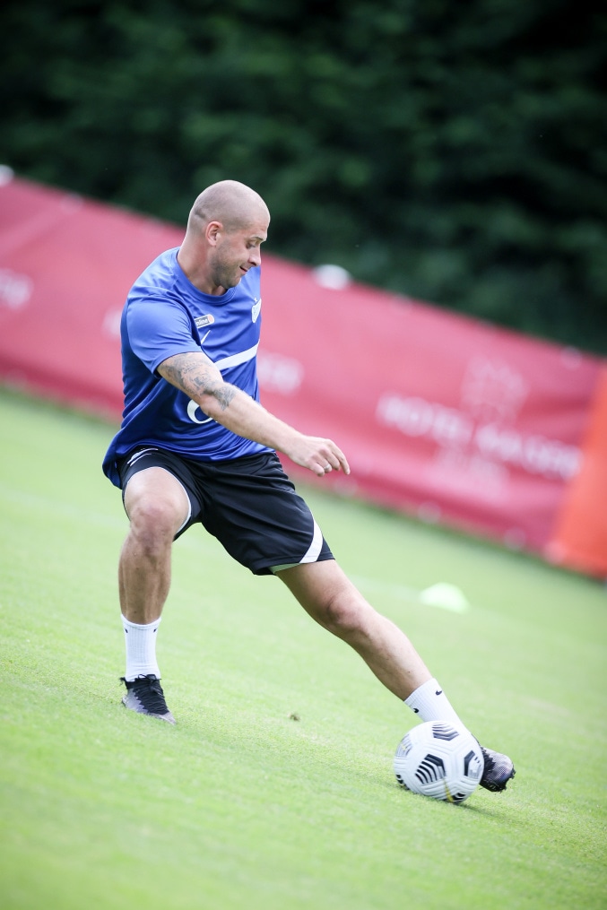 «Газпром» — тренировочные сборы в Австрии: 29 июня, вечерняя тренировка