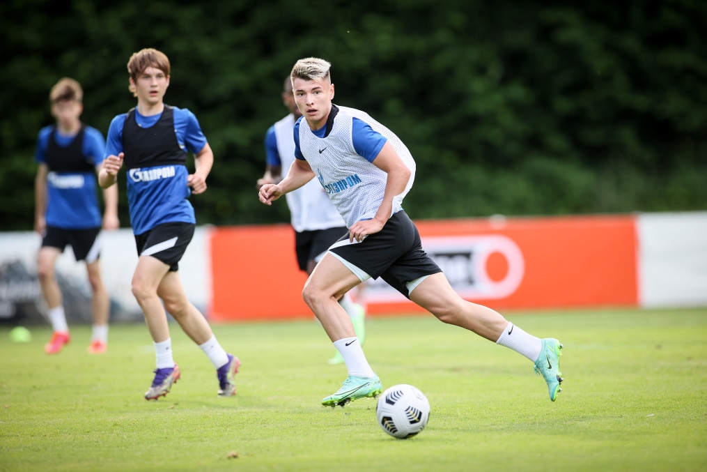 «Газпром» — тренировочные сборы в Австрии: 29 июня, вечерняя тренировка