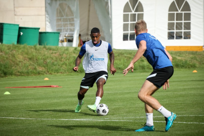 «Газпром» — тренировочные сборы в Австрии: 29 июня, вечерняя тренировка