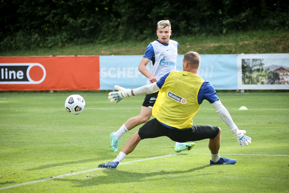 «Газпром» — тренировочные сборы в Австрии: 29 июня, вечерняя тренировка