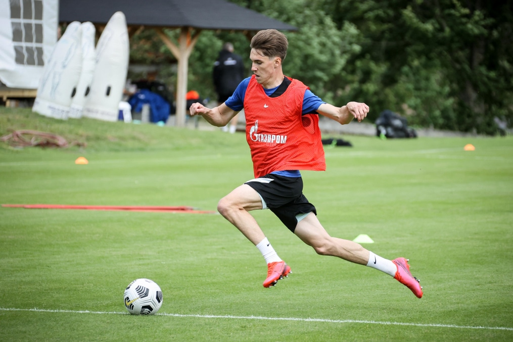 «Газпром» — тренировочные сборы в Австрии: 29 июня, вечерняя тренировка