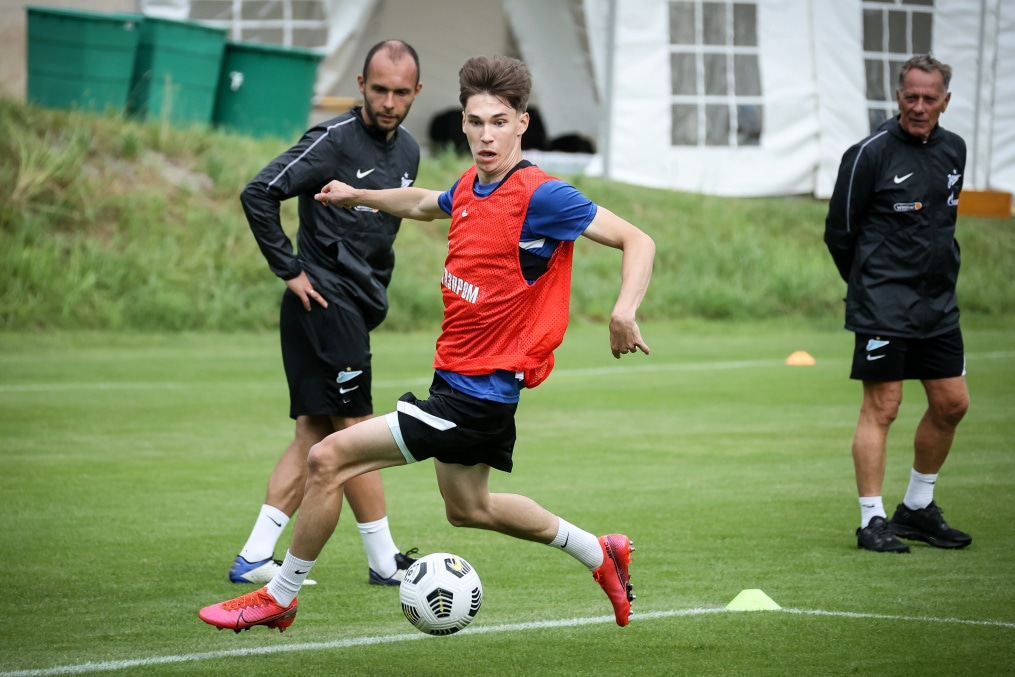 «Газпром» — тренировочные сборы в Австрии: 29 июня, вечерняя тренировка