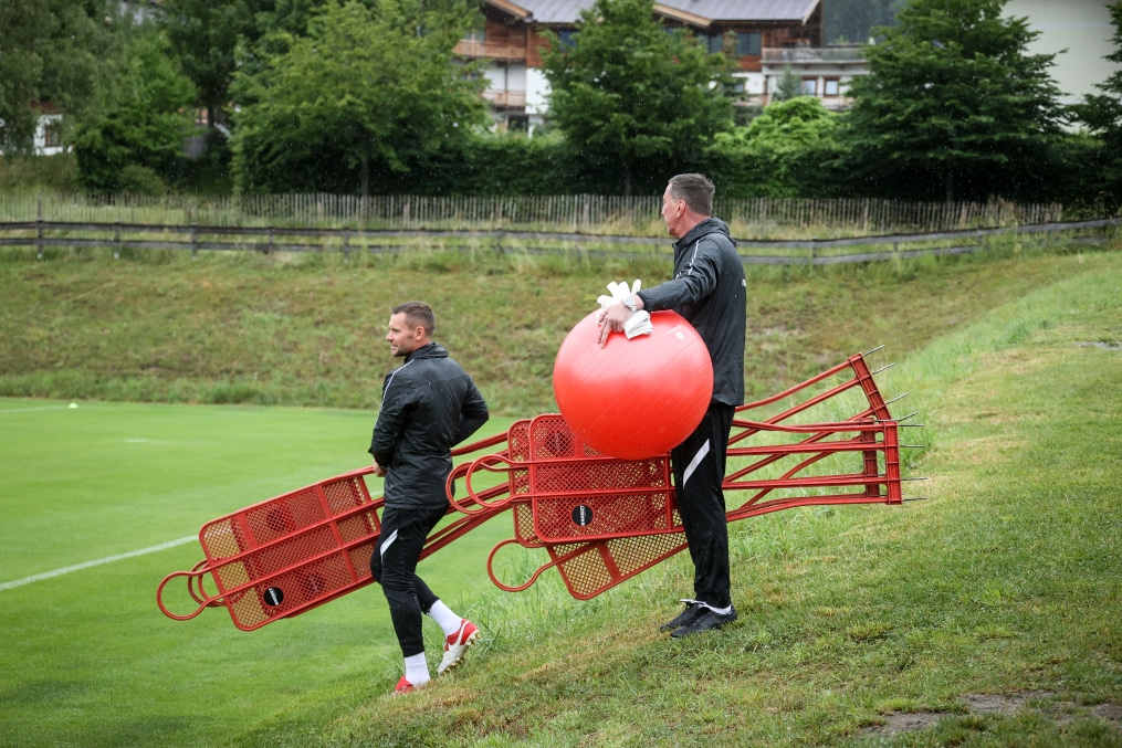 «Газпром» — тренировочные сборы в Австрии: 1 июля, утренняя тренировка