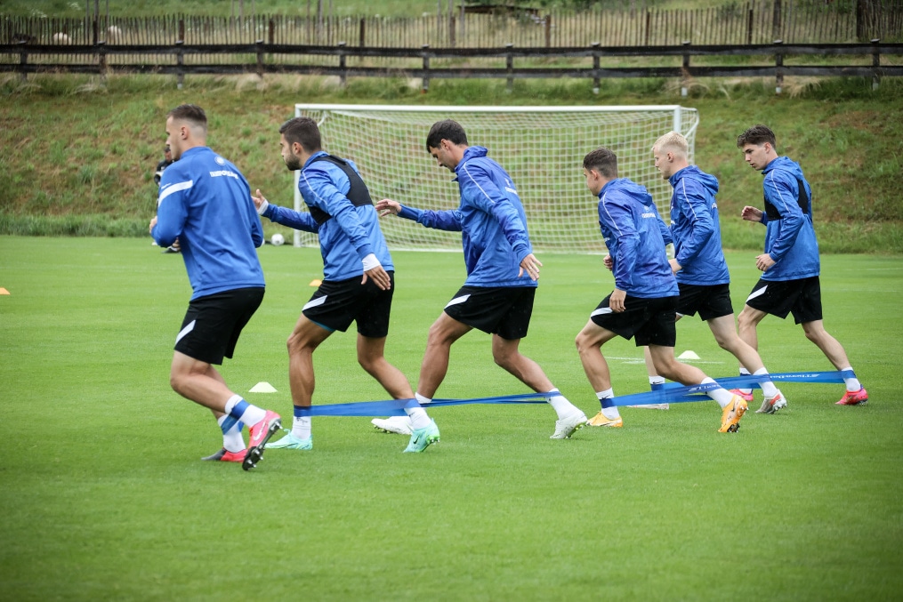 «Газпром» — тренировочные сборы в Австрии: 1 июля, утренняя тренировка