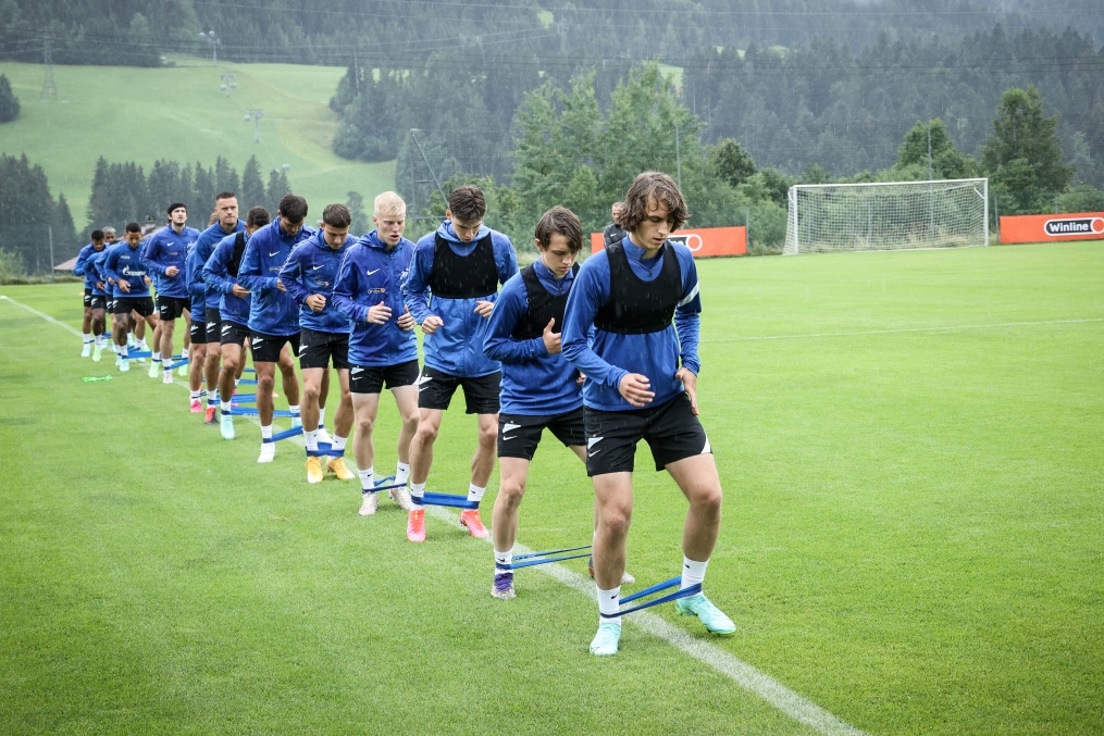 «Газпром» — тренировочные сборы в Австрии: 1 июля, утренняя тренировка