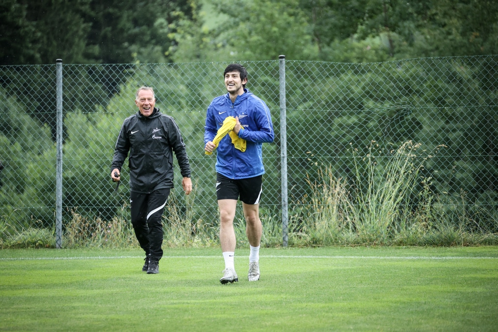 «Газпром» — тренировочные сборы в Австрии: 1 июля, утренняя тренировка