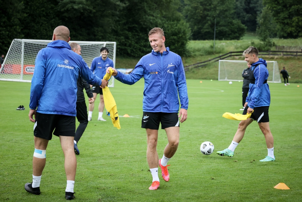 «Газпром» — тренировочные сборы в Австрии: 1 июля, утренняя тренировка