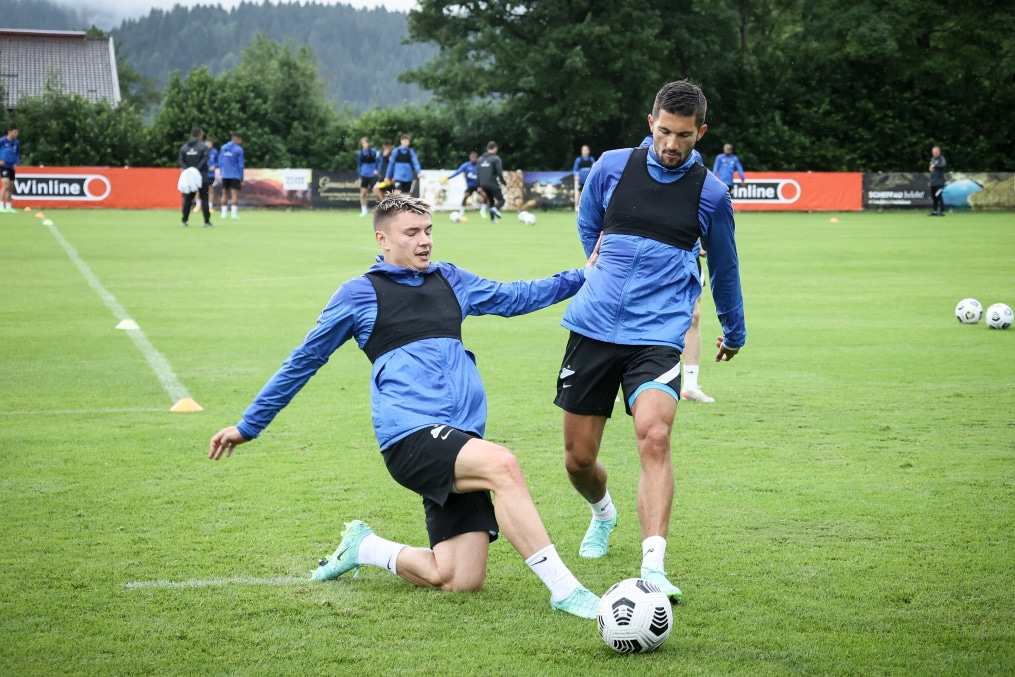 «Газпром» — тренировочные сборы в Австрии: 1 июля, утренняя тренировка