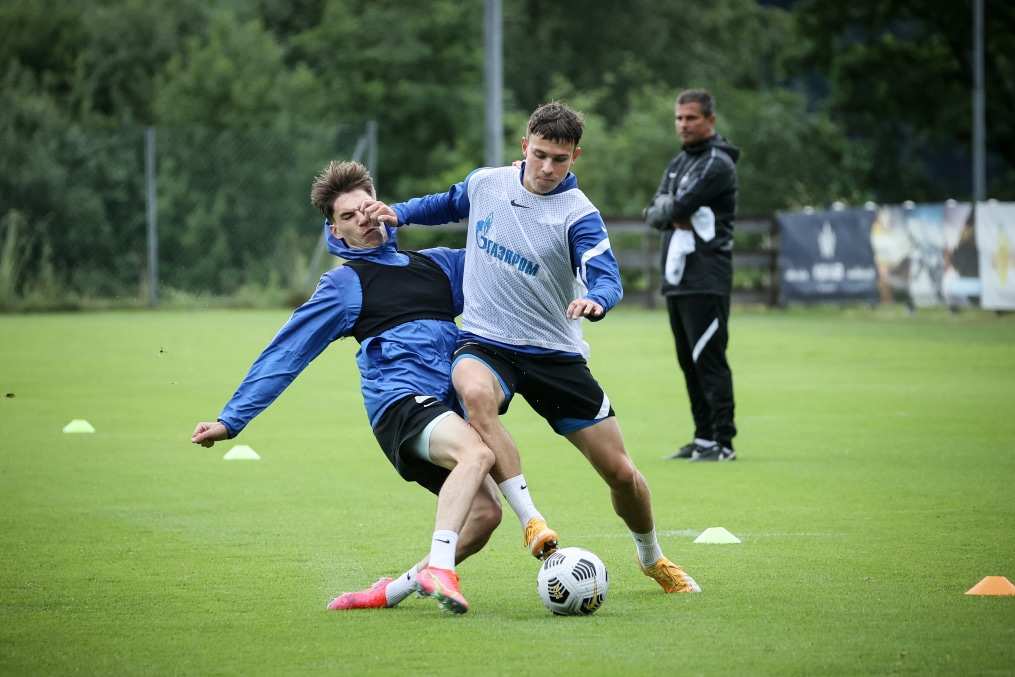 «Газпром» — тренировочные сборы в Австрии: 1 июля, утренняя тренировка