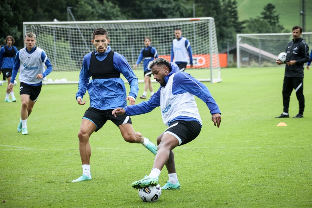 «Газпром» — тренировочные сборы в Австрии: 1 июля, утренняя тренировка