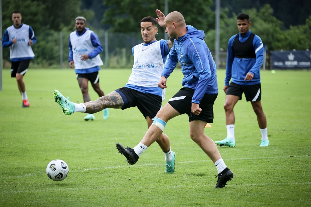 «Газпром» — тренировочные сборы в Австрии: 1 июля, утренняя тренировка