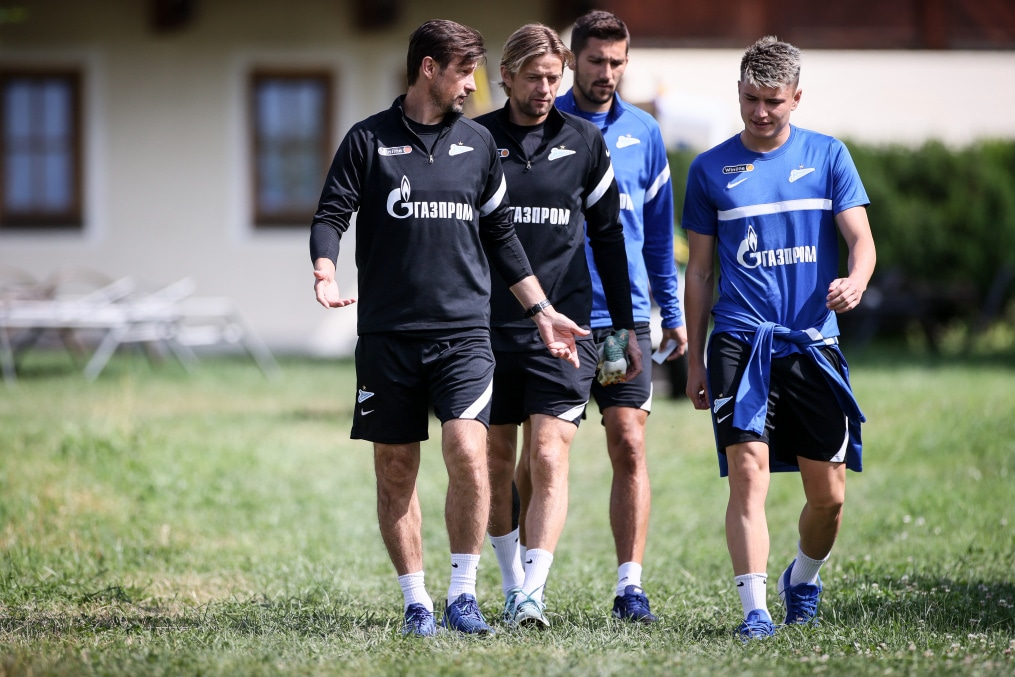 «Газпром» — тренировочные сборы в Австрии: 2 июля, утренняя тренировка