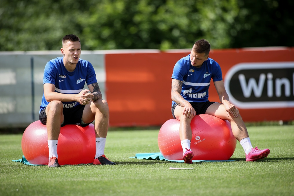 «Газпром» — тренировочные сборы в Австрии: 2 июля, утренняя тренировка