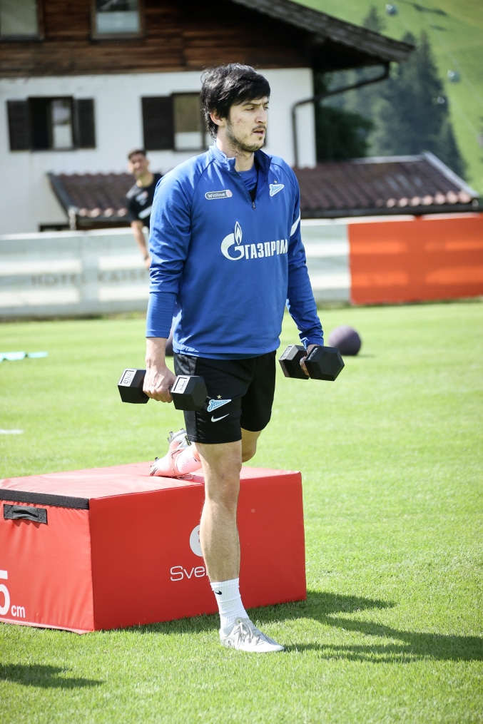 «Газпром» — тренировочные сборы в Австрии: 2 июля, утренняя тренировка