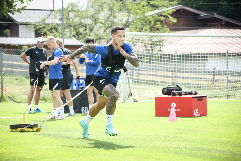 «Газпром» — тренировочные сборы в Австрии: 2 июля, утренняя тренировка