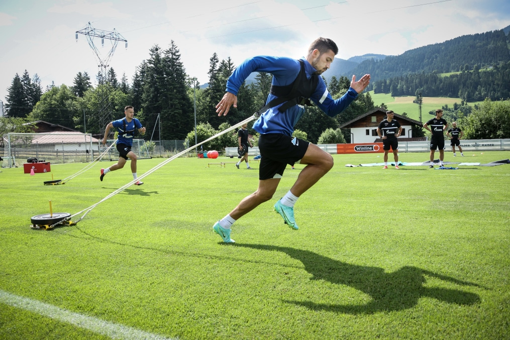 «Газпром» — тренировочные сборы в Австрии: 2 июля, утренняя тренировка