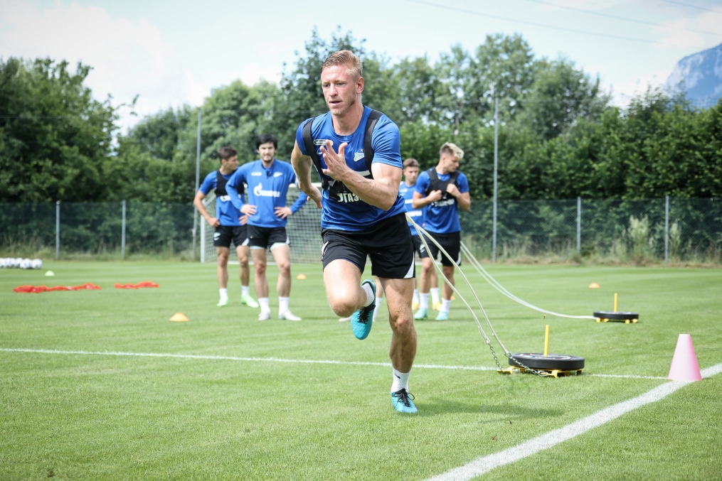 «Газпром» — тренировочные сборы в Австрии: 2 июля, утренняя тренировка