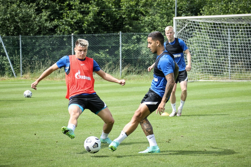 «Газпром» — тренировочные сборы в Австрии: 2 июля, утренняя тренировка