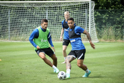 «Газпром» — тренировочные сборы в Австрии: 2 июля, утренняя тренировка