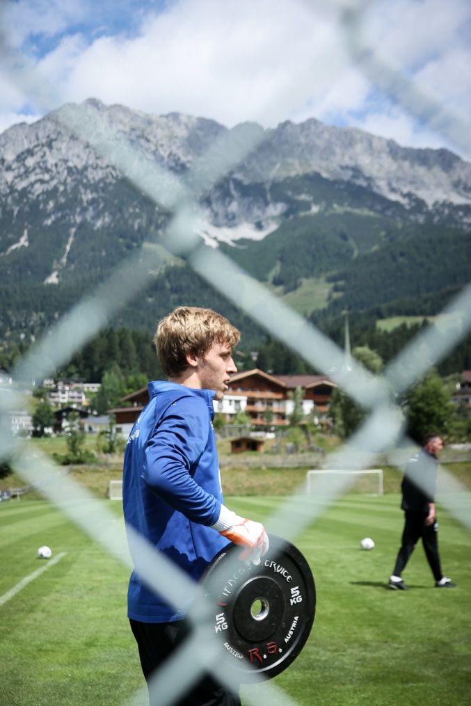 «Газпром» — тренировочные сборы в Австрии: 2 июля, утренняя тренировка