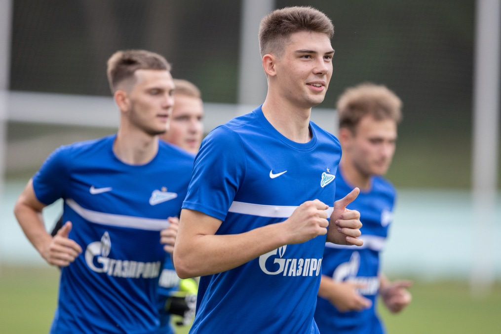 «Газпром» — тренировочные сборы «Зенита»-2 в Железноводске: 3 июля, вечерняя тренировка