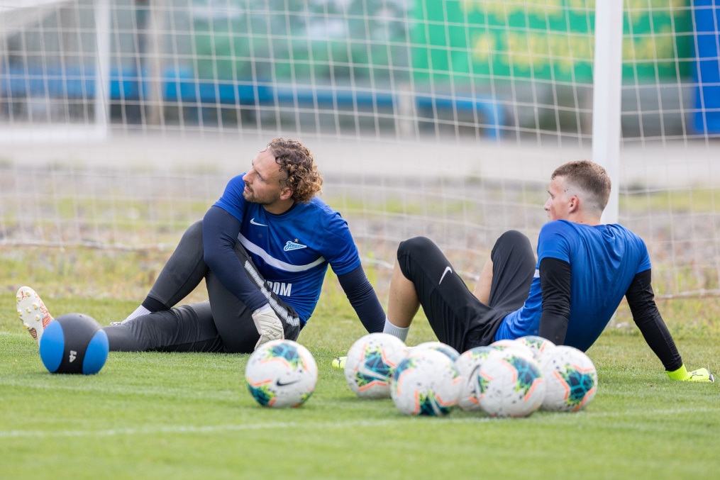 «Газпром» — тренировочные сборы «Зенита»-2 в Железноводске: 3 июля, вечерняя тренировка