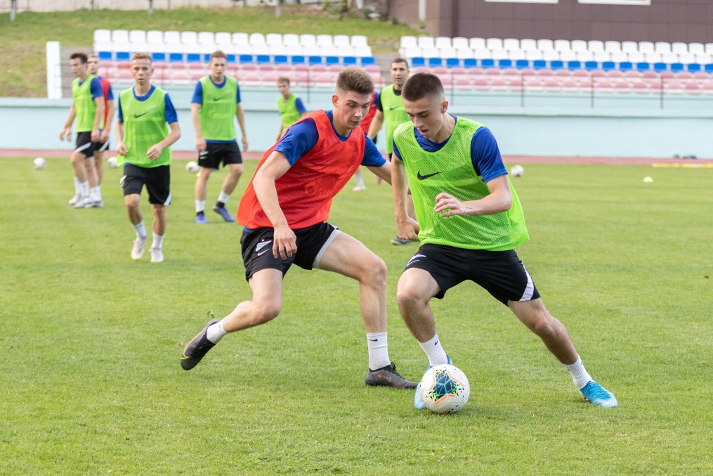 «Газпром» — тренировочные сборы «Зенита»-2 в Железноводске: 3 июля, вечерняя тренировка