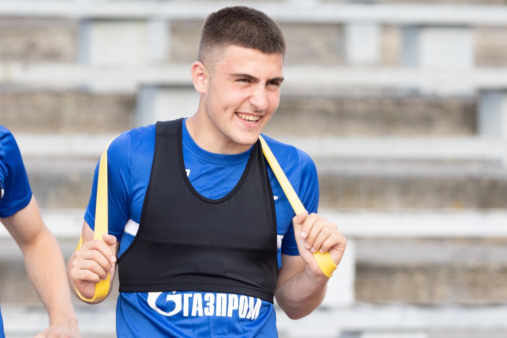 «Газпром» — тренировочные сборы «Зенита»-м в в Ставропольском крае: 4 июля, вечерняя тренировка