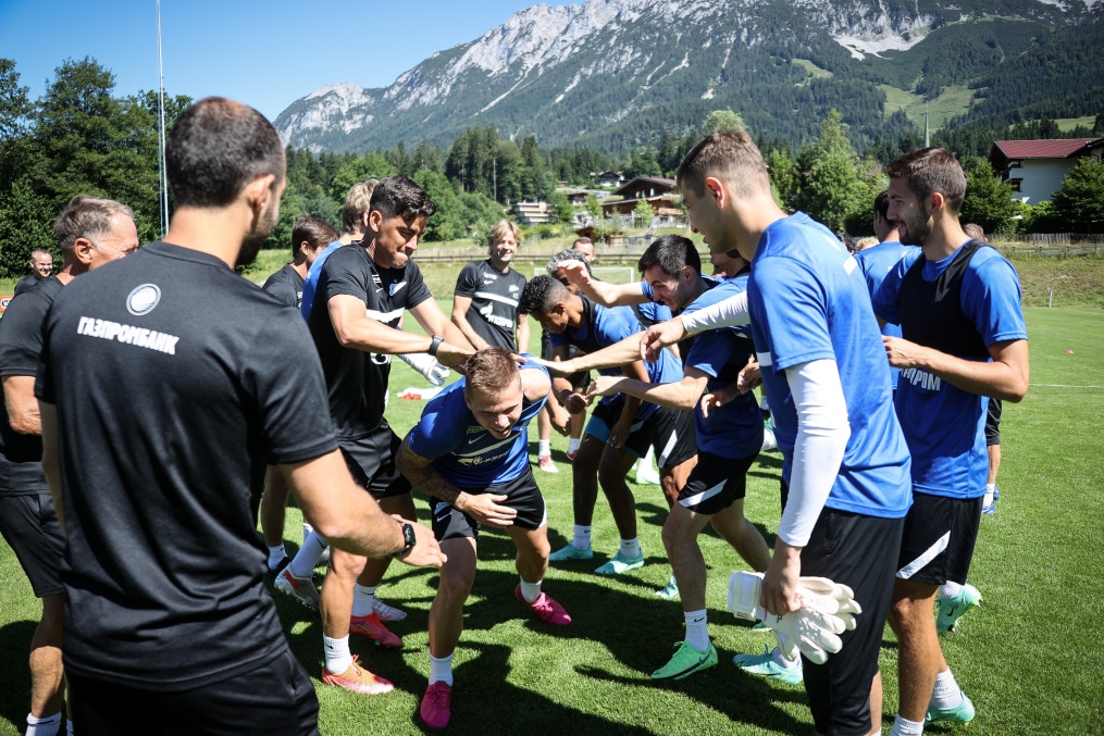 «Газпром» — тренировочные сборы в Австрии: 6 июля, утренняя тренировка