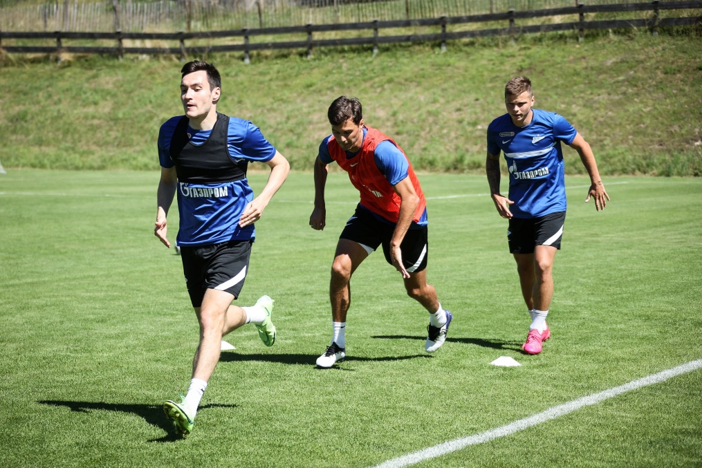 «Газпром» — тренировочные сборы в Австрии: 6 июля, утренняя тренировка