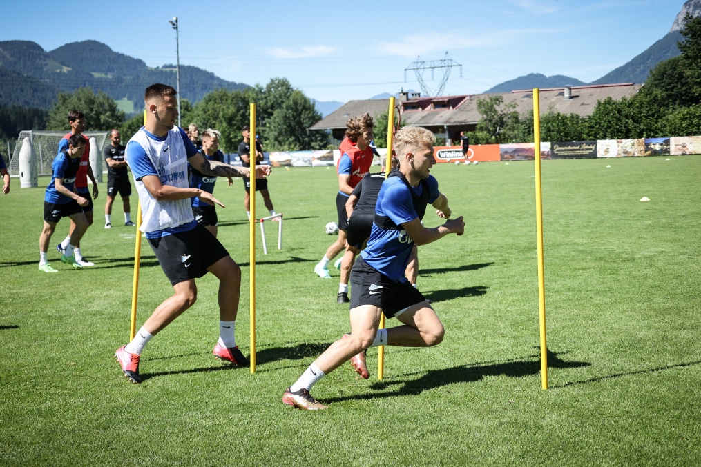 «Газпром» — тренировочные сборы в Австрии: 6 июля, утренняя тренировка