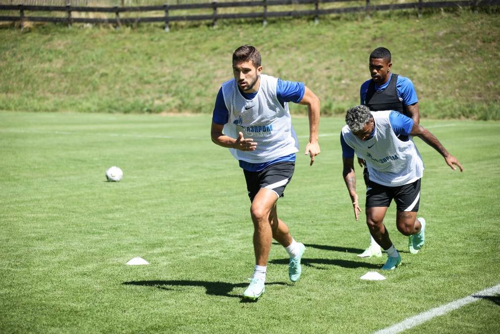 «Газпром» — тренировочные сборы в Австрии: 6 июля, утренняя тренировка