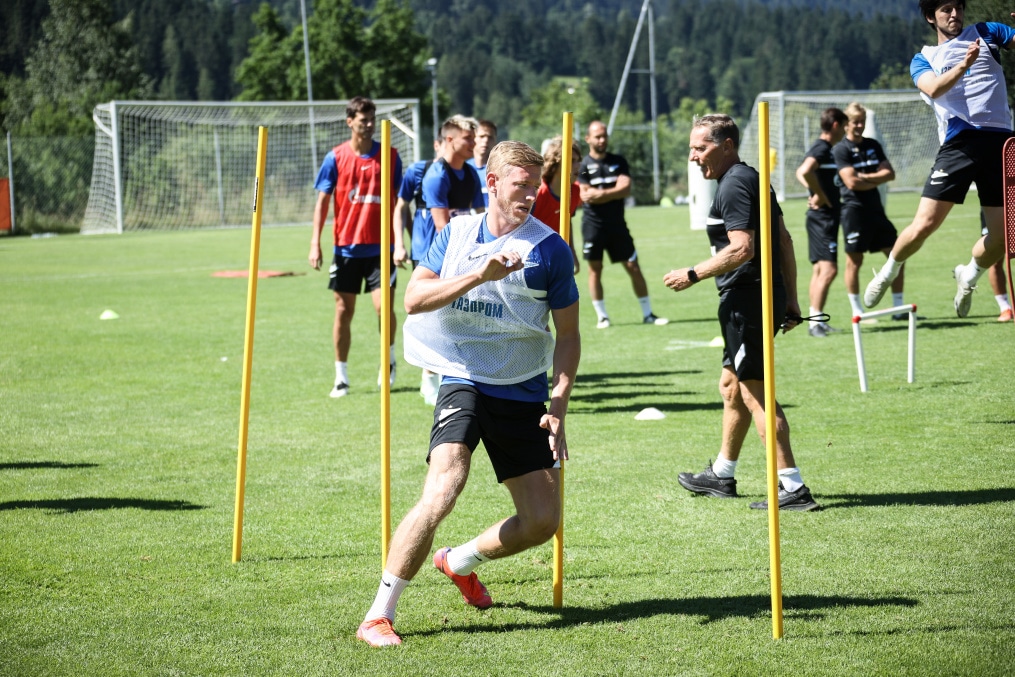 «Газпром» — тренировочные сборы в Австрии: 6 июля, утренняя тренировка