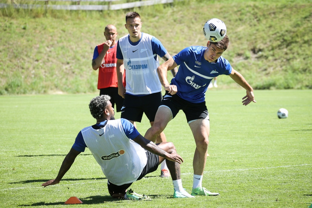 «Газпром» — тренировочные сборы в Австрии: 6 июля, утренняя тренировка