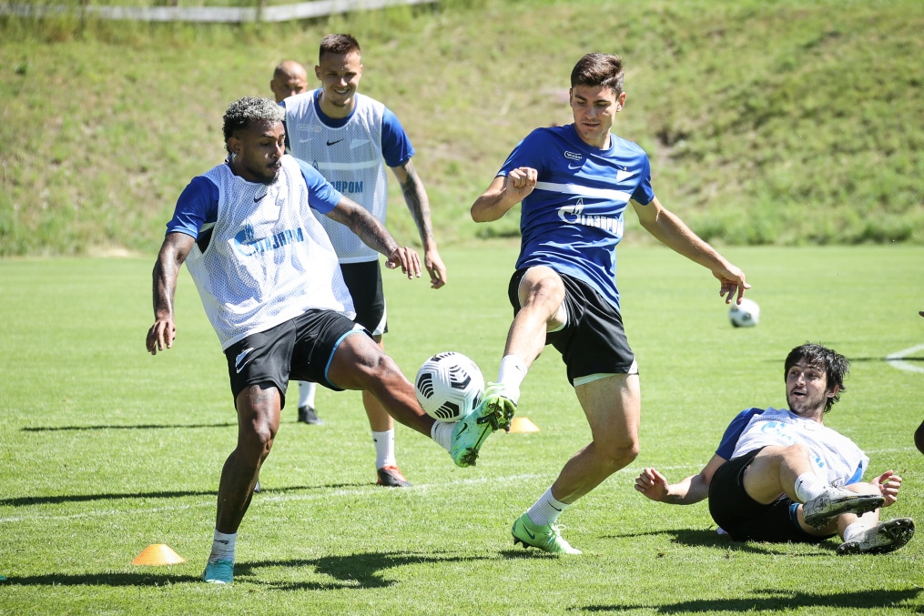 «Газпром» — тренировочные сборы в Австрии: 6 июля, утренняя тренировка