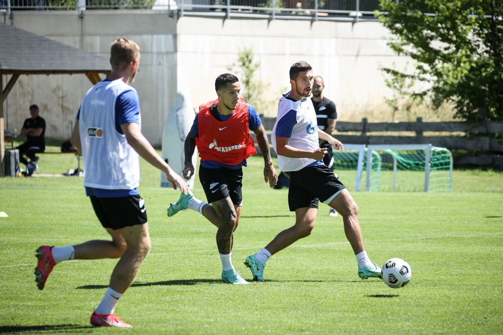 «Газпром» — тренировочные сборы в Австрии: 6 июля, утренняя тренировка