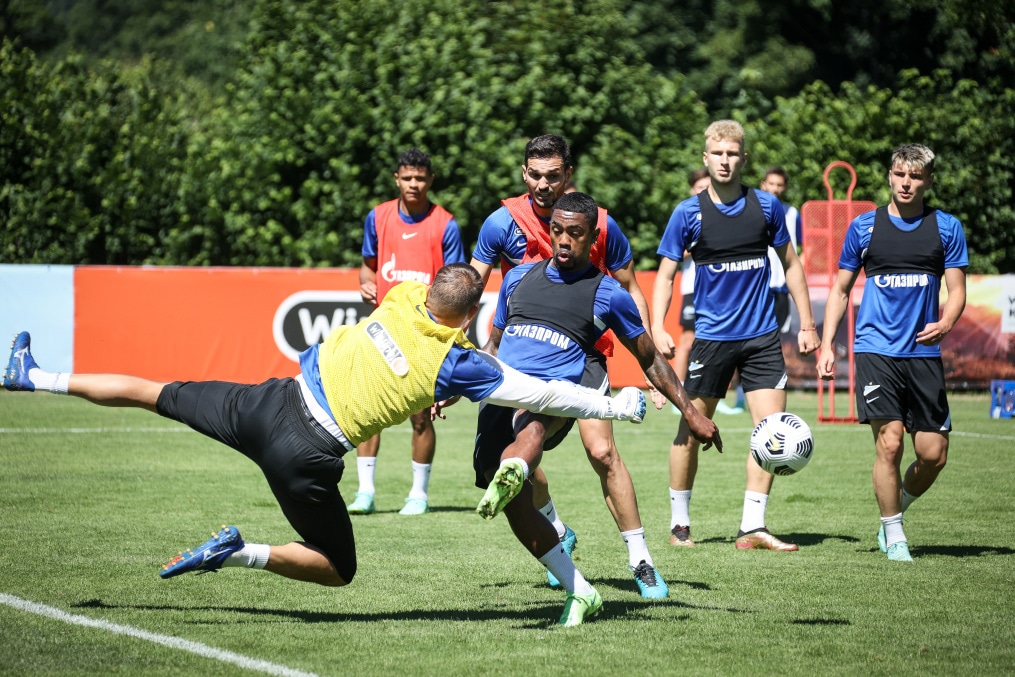 «Газпром» — тренировочные сборы в Австрии: 6 июля, утренняя тренировка