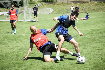 «Газпром» — тренировочные сборы в Австрии: 6 июля, утренняя тренировка