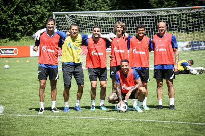 «Газпром» — тренировочные сборы в Австрии: 6 июля, утренняя тренировка