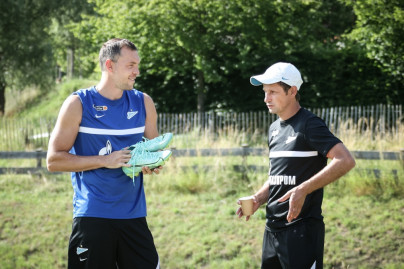 «Газпром» — тренировочные сборы в Австрии: 6 июля, вечерняя тренировка