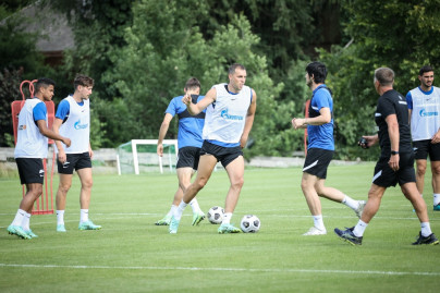 «Газпром» — тренировочные сборы в Австрии: 6 июля, вечерняя тренировка