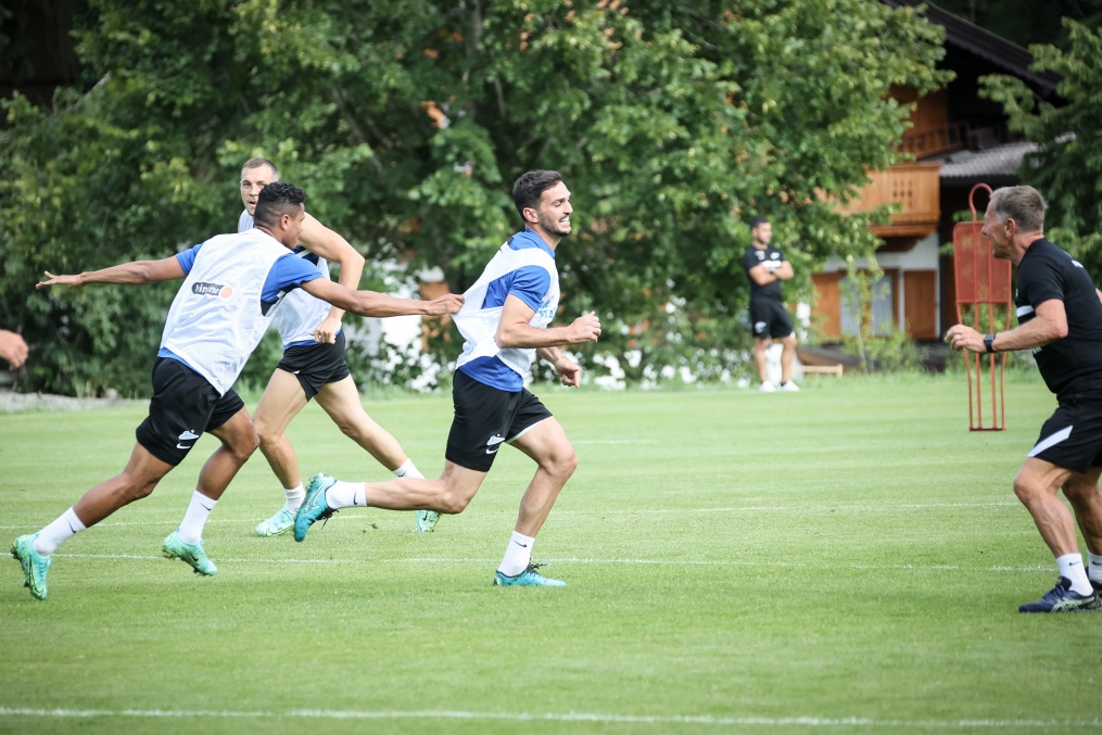 «Газпром» — тренировочные сборы в Австрии: 6 июля, вечерняя тренировка