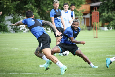 «Газпром» — тренировочные сборы в Австрии: 6 июля, вечерняя тренировка