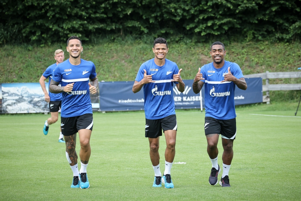 «Газпром» — тренировочные сборы в Австрии: 8 июля, утренняя тренировка