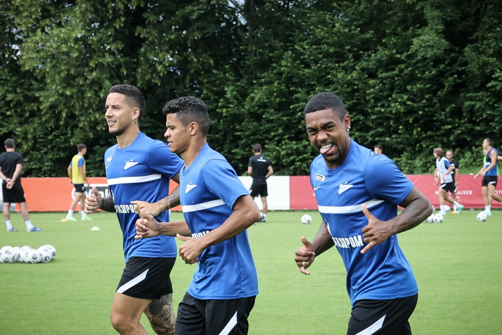 «Газпром» — тренировочные сборы в Австрии: 8 июля, утренняя тренировка