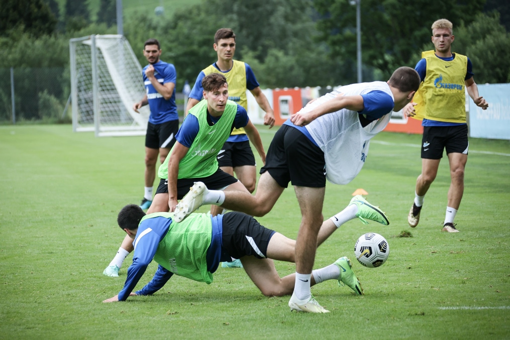 «Газпром» — тренировочные сборы в Австрии: 8 июля, утренняя тренировка